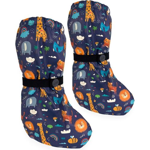 Kalanka-Bottines De Pluie Bébé 3 À 24 Mois - Imperméables Avec Doublure Polaire - Différents Motifs - Chaussures D'extérieur Pour Bébés Et Tout-Petits