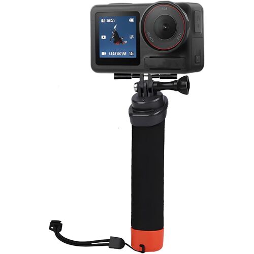 KALANKA-Poignée Flottante pour Caméra Sport, plongée sous-Marine Etanche Handler avec Dragonne et Corde élastique Anti-Perte pour Go Pro Hero 13/12/11/10/9/8/7/6 insta360 DJI Osmo et Autres caméras d