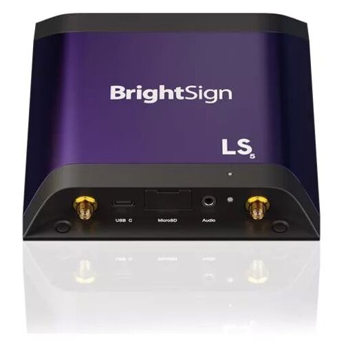 Lot de 4 BrightSign LS425 lecteur multimédia Noir, Violet Full HD Wifi