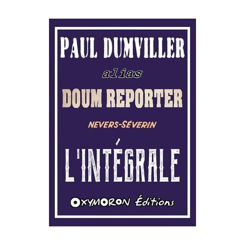 Doum Reporter - L'intégrale