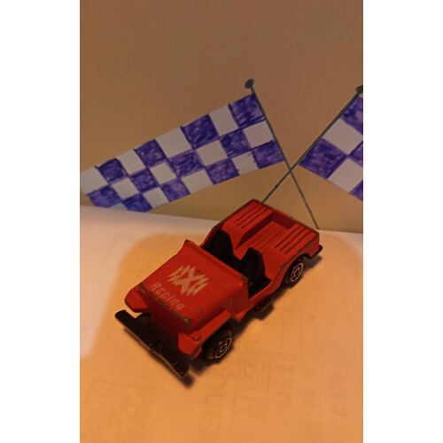 Voiture miniature jeep 1/60