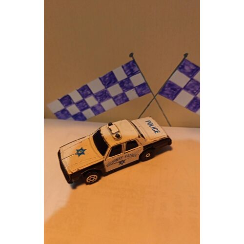 Voiture miniature police 1/60