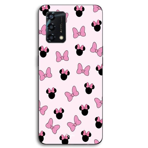 Coque Pour Oppo A95 Minnie noeud fond rose Maniacase