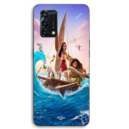Coque Pour Oppo A95 Vaiana 2 equipage Disney Anime Maniacase