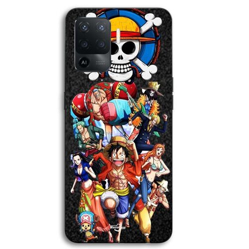 Coque Pour Oppo A94 One piece Monkey Luffy équipage anime manga Maniacase
