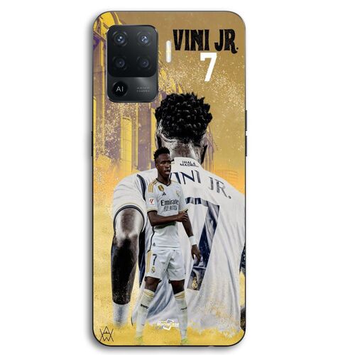 Coque Pour Oppo A94 Vinicius JR real madrid 7 Wallpaper Maniacase
