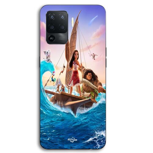 Coque Pour Oppo A94 Vaiana 2 equipage Disney Anime Maniacase