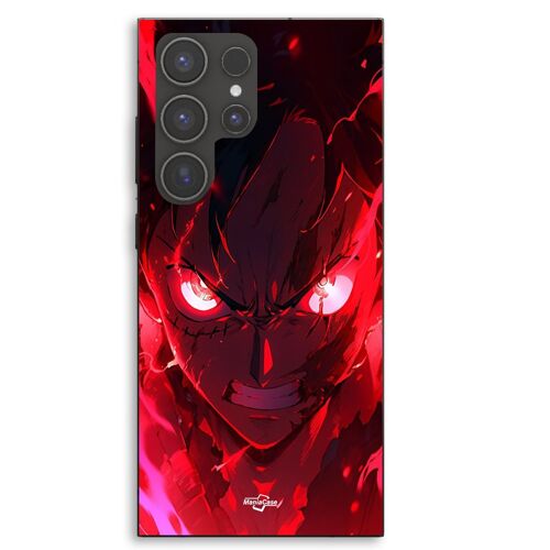Coque Pour Samsung Galaxy S23 Ultra One piece Luffy Gear Art manga anime Maniacase
