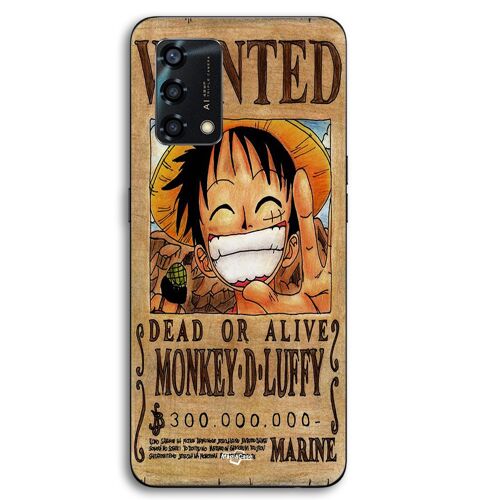 Coque Pour Oppo A95 One Piece Wanted Poster Monkey D.Luffy Maniacase