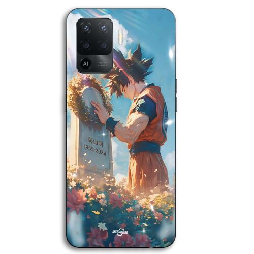 Coque Pour Oppo A94 Akira Toriyama Son Goku Tombe Maniacase