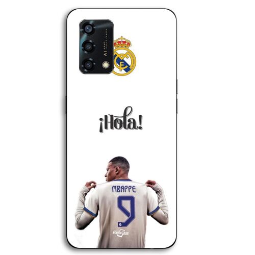 Coque Pour Oppo A95 Kylian Mbappe Real Madrid 9 Hola Maniacase