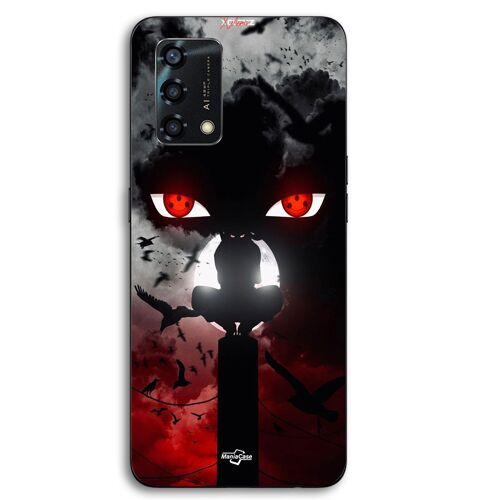 Coque Pour Oppo A95 Itachi Uchiwa Naruto Anime Art Maniacase