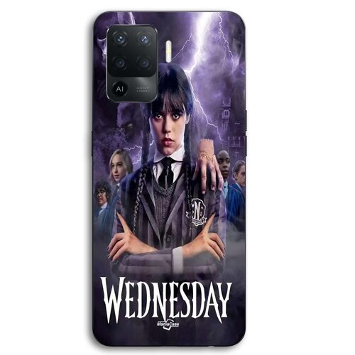 Coque Pour Oppo A94 Mercredi Adams séries wednesday saison 2 Maniacase