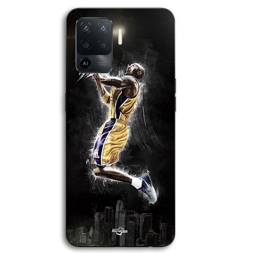 Coque Pour Oppo A94 Basketball Kobe Bean Bryant 24 Black Mamba Maniacase