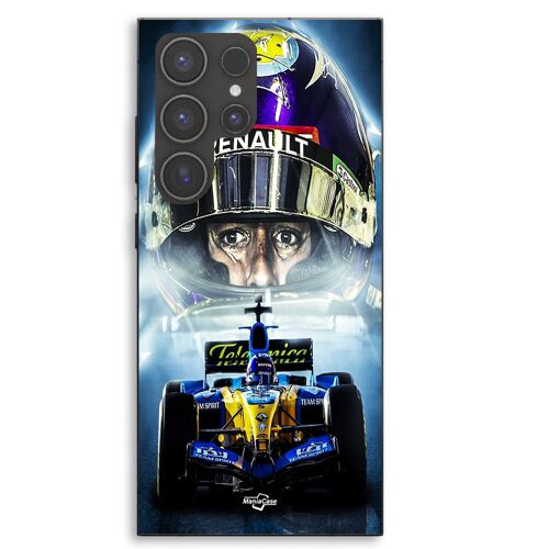 Coque Pour Samsung Galaxy S23 Ultra Renault R25 Aston Martin F1 Fernando Alonso Maniacase