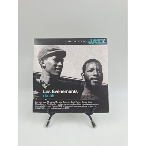 Cd De Musique Jazz Collection – Jazz : Les Événements De 58 Avec Pochette