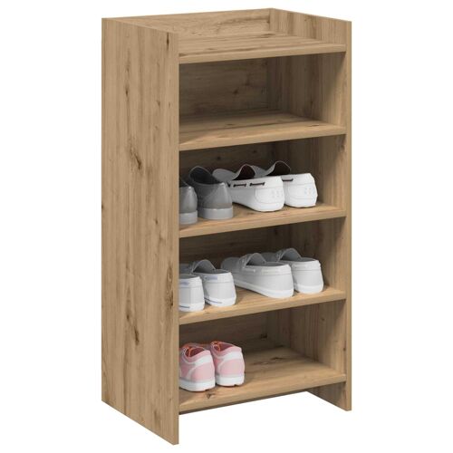 vidaXL Cabinet à chaussures Chêne artisanal 48 x 36 x 92 cm