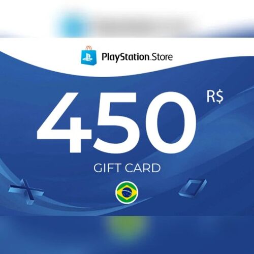 PlayStation Gift Card 450 BRL - BRAZIL