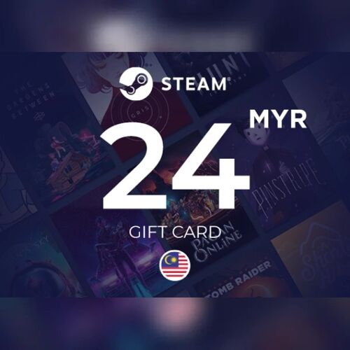 Steam Wallet Gift Card 24 MYR Key - MALAYSIA