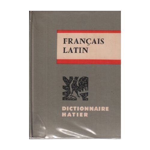 Dictionnaire Latin Francais Hatier