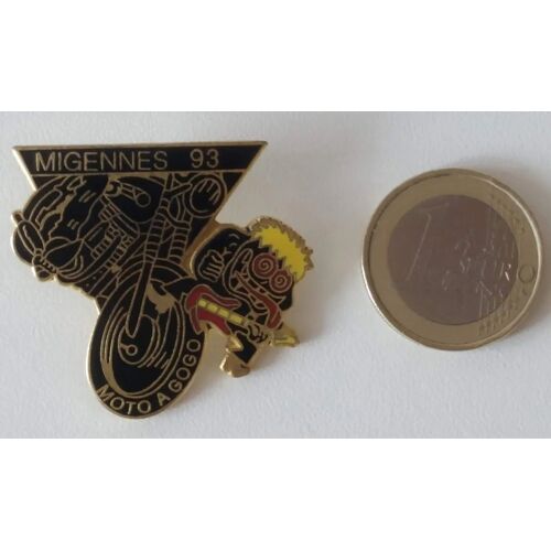 Pin's Moto Moto A Gogo - Migennes 93