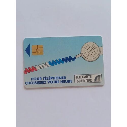 Ko54 Télécarte Carte Téléphone Cordon Bleus France Télécom Puce Avec Entourage 50 Unités Gem Sans Entourage