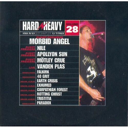 Le Sampler Hard N' Heavy N° 28 _ (Cd Collector 15 Titres ; Supplément À La Revue Hard N' Heavy N° 63 ; Pochette Cartonnée ; Octobre 2000)