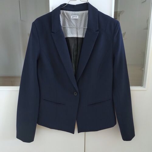 Veste Blazer Pimkie Bleu Marine Taille 38