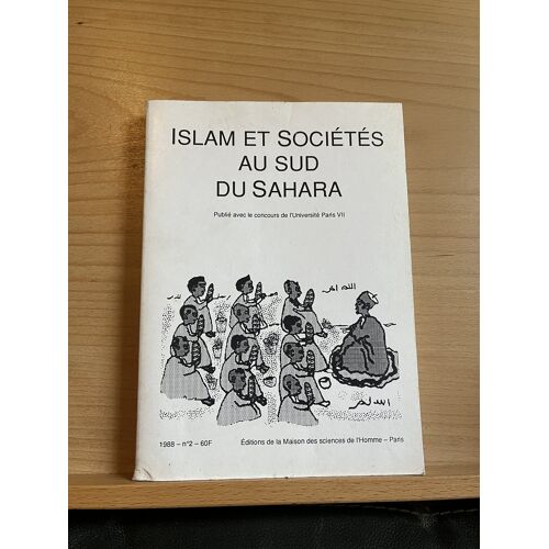 Revue Islam Et Sociétés Au Sud Du Sahara N°2 1988 Sciences De L'Homme