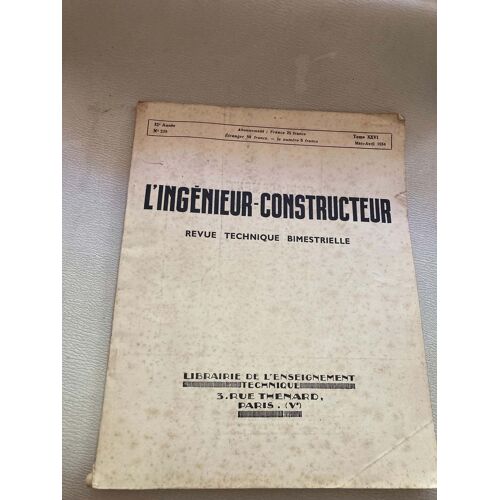 L'Ingénieur Constructeur N° 238
