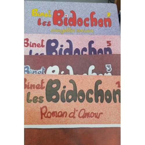 Les Bidochon : Tomes 1 Et 2, 3 Et 4, 5 Et 6, 7 Et 8.