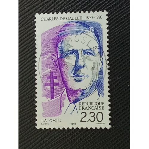 Timbre France Y T 2634 Charles De Gaulle (1890-1970) 1990 (140510 )