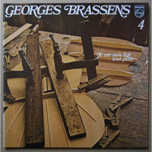 33 Tours Georges Brassens " 4 / Je Me Suis Fait Tout Petit " "