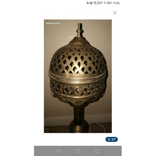 Lampe Style Orientale Mauresque