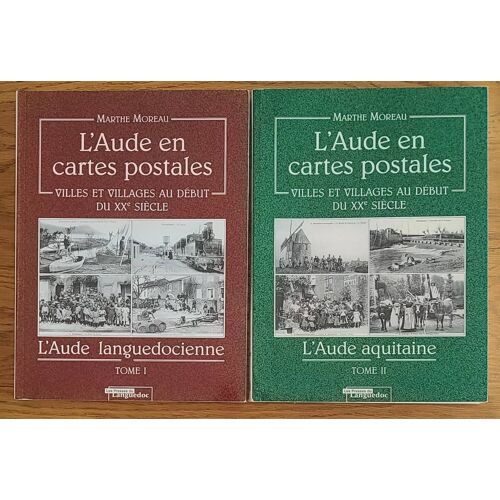 L'Aude En Cartes Postales - Tome 1 Et 2