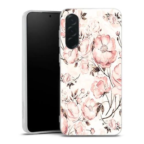 Coque Samsung Galaxy A27 5G Roses et pivoines victoriennes | Housse silicone, antichocs, protection optimale - Motif floral