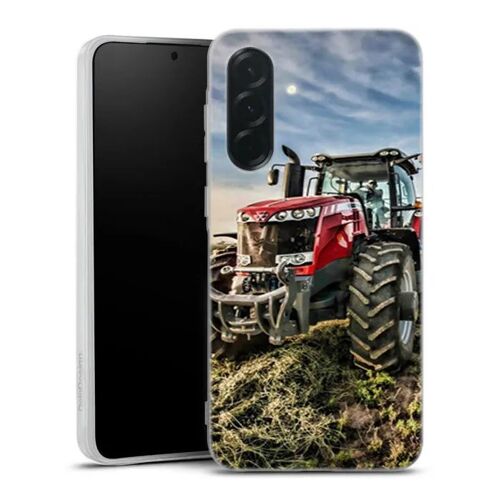 Coque Samsung Galaxy A27 5G originale Massey Fergusson tractor | Housse Antichoc Silicone Souple, Ultra Fine, Protection intégrale,