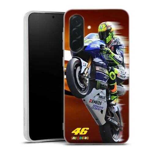 Coque Telephone Samsung A27 5G originale Fan de yamaha en feu vr46 doctors | Housse Antichoc Silicone Souple, Ultra Fine, Protection