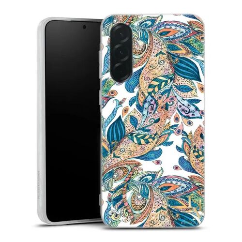 Coque Samsung Galaxy A27 5G Leaf | Housse silicone, antichocs, protection optimale - Motif floral Feuille