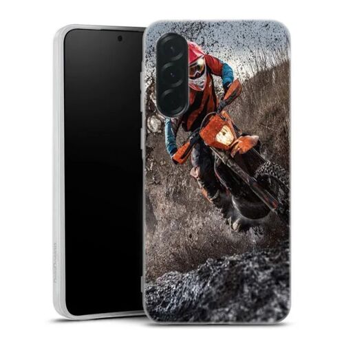 Coque Samsung Galaxy A27 5G Enduro moto circuit | Housse Antichoc Silicone Souple, Ultra Fine, Protection intégrale, Motif Vehicule