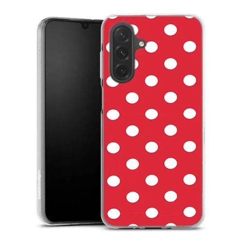 Coque pour Samsung A27 5G Rouge à Pois