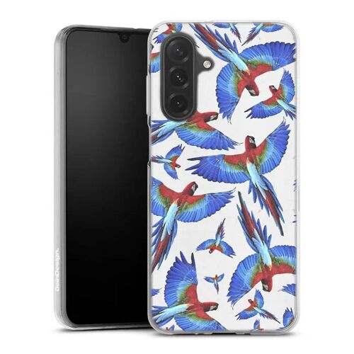 Coque Samsung Galaxy A27 5G Perroquet | Housse Antichoc Silicone Souple, Ultra Fine, Protection intégrale, Motif Animaux Oiseaux