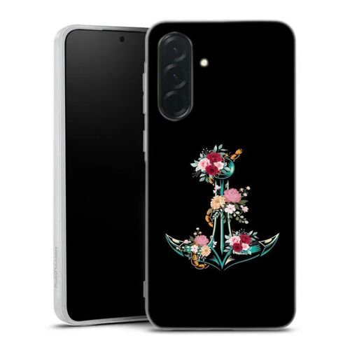 Coque Samsung Galaxy A27 5G Fleurs d'ancre | Housse silicone, antichocs, protection optimale - Motif floral