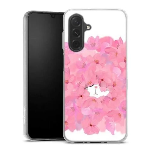 Coque Samsung Galaxy A27 5G Pinky Cat | Housse Antichoc Silicone Souple, Ultra Fine, Protection intégrale, Motif Animaux Roses