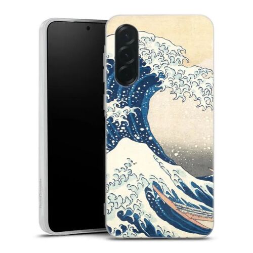 Coque Samsung Galaxy A27 5G Kanagawa Wave | Housse silicone, antichocs, protection optimale - Motif floral