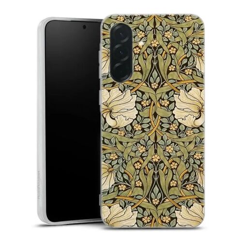 Coque Samsung Galaxy A27 5G William Morris Pimpernel | Housse Antichoc Silicone Souple, Ultra Fine, Protection intégrale, Motif Flor