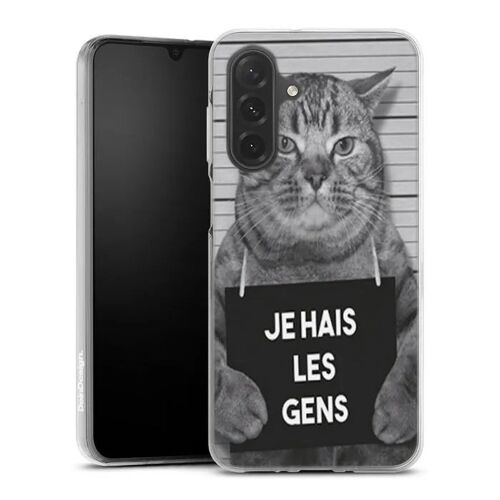 Coque Samsung Galaxy A27 5G I hate People Jail Cat | Collection animal chat, protection portable