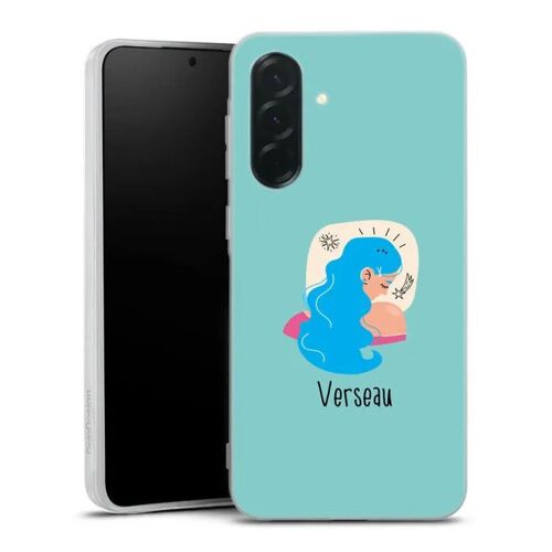 Coque de telephone Samsung A27 5G Zodiac Verseau | Housse Antichoc Silicone Souple, Ultra Fine, Protection intégrale, Motif Signe As
