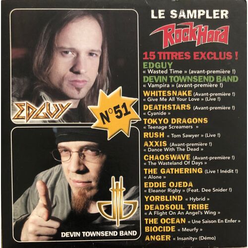 Le Sampler Rock Hard N° 51 _ (Cd Collector 15 Titres ; Pochette Cartonnée ; 2006)