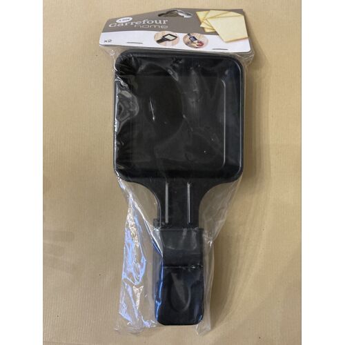 2 poêlons raclette carrefour home